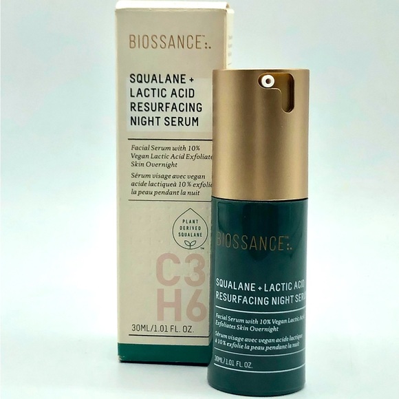 Biossance Skincare Biossance Squalane Lactic Acid Resurfacing Night
